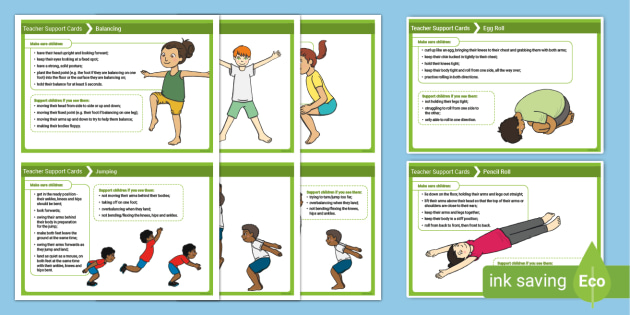 Reception PE (EYFS) I Support Cards I Jumping Jacks