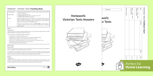 gcse english homework