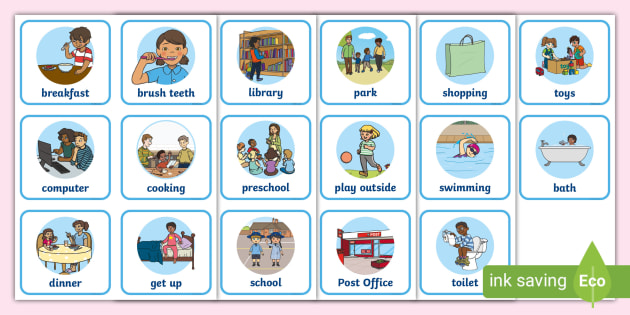 Visual Timetable For Home (teacher Made)