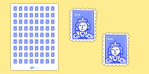Free Printable Postage Stamps For Role Play