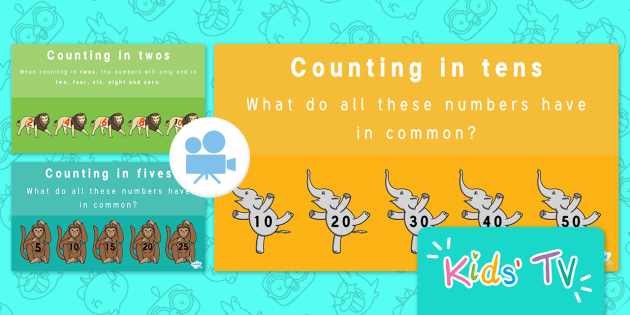 👉 Counting by 2s, 5s and 10s Activity for Kids