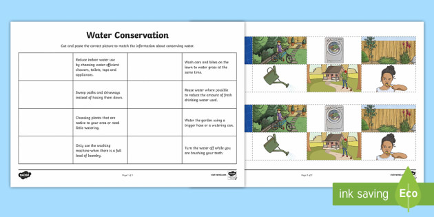 water conservation for kids