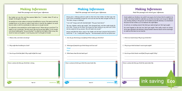 inference earth space science worksheets