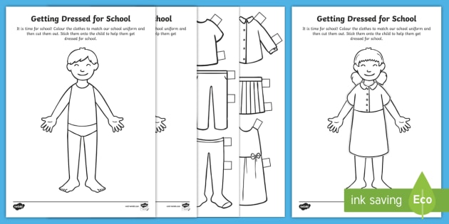 cut out clothes for paper dolls