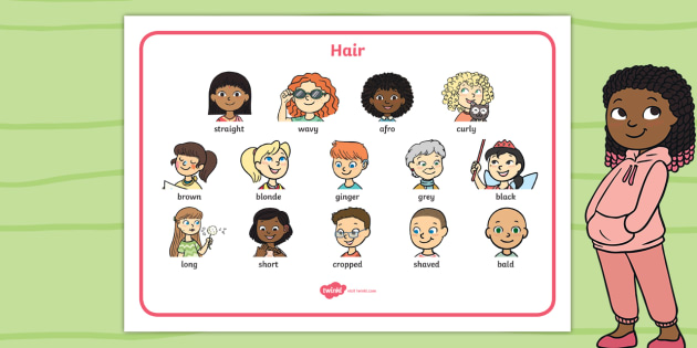 We Are All Different Hair Word Mat Teacher Made 