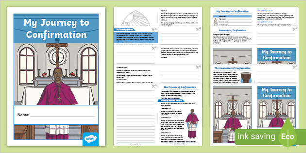 My Journey to Confirmation Journal (teacher made)