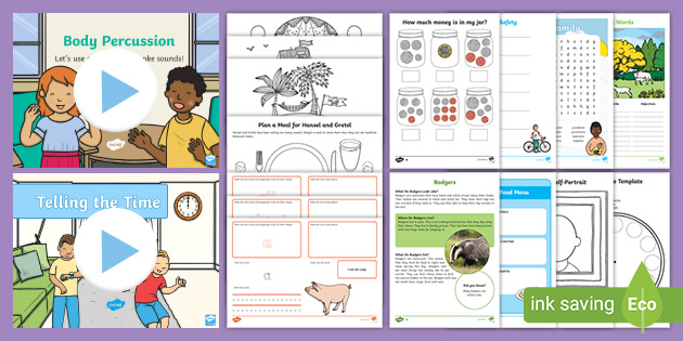 Northern Ireland School Closure P3 Pack 2 (teacher made)