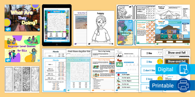 FREE English Language Learners Teaching Pack | ELL Resources