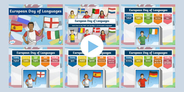 European Day of Languages PowerPoint