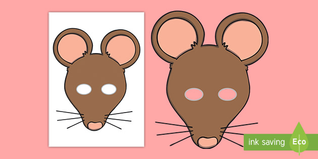 Rat Mask (Teacher-Made) - Twinkl