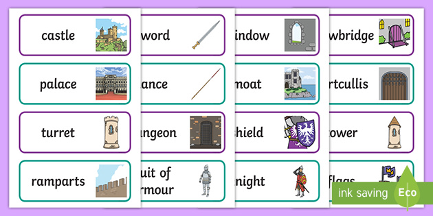 castles-and-knights-word-cards