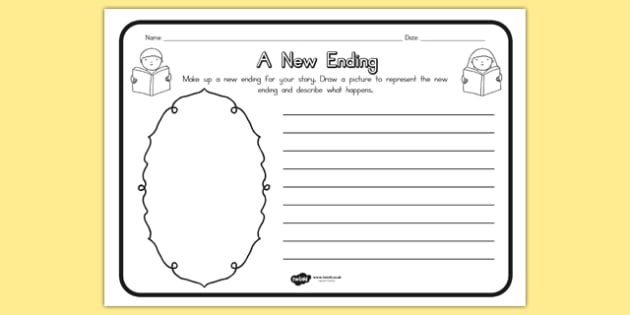 Write your own ending to a story image