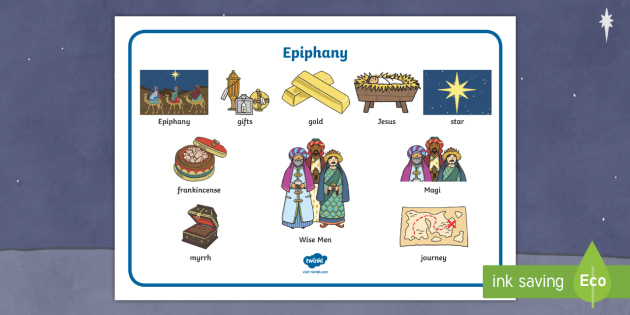 Epiphany Word Mat (teacher made)