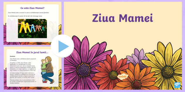 Ziua Mamei Powerpoint Teacher Made