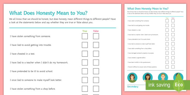 what-does-honesty-mean-to-you-worksheet-worksheet