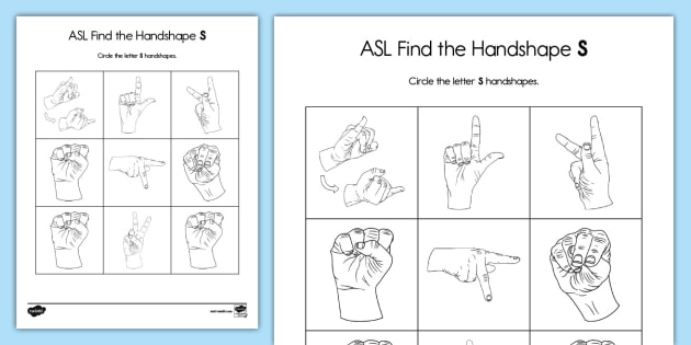 Asl Hand Shape Chart Pin On Classroom