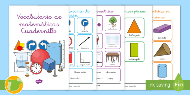 Vocabulario matemático - Teaching resources