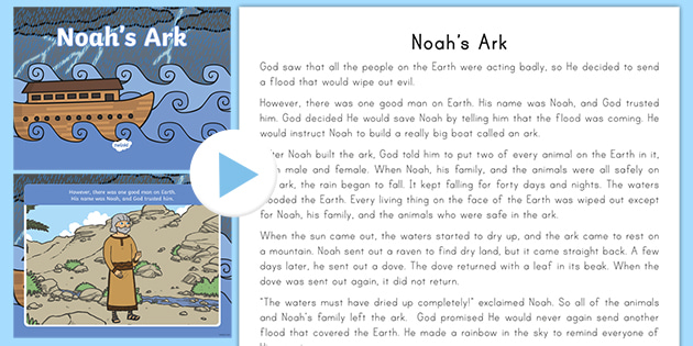 Noah S Ark Powerpoint And Story Twinkl