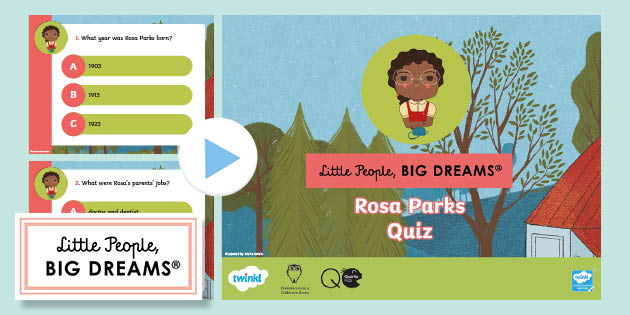 rosa parks little people book