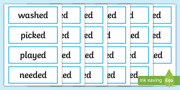 using-the-suffix-ed-for-past-tense-word-cards