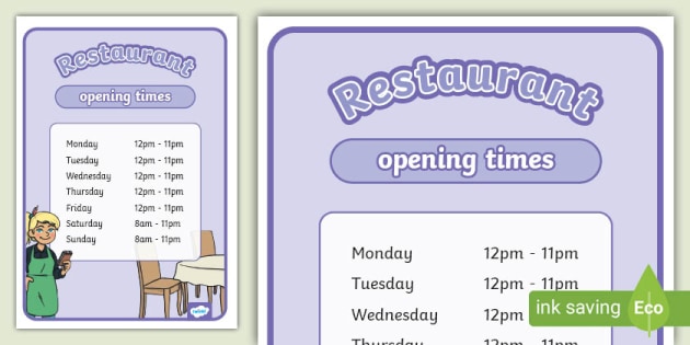 Role Play Restaurant _ Restaurant role play: English ESL worksheets pdf ...