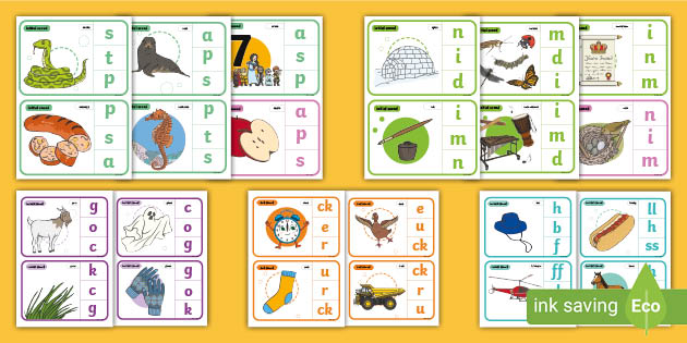 Phase 2 Set 1-5 Peg Matching Letters and Sounds Pack