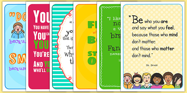 dr seuss classroom posters printable positive quotes