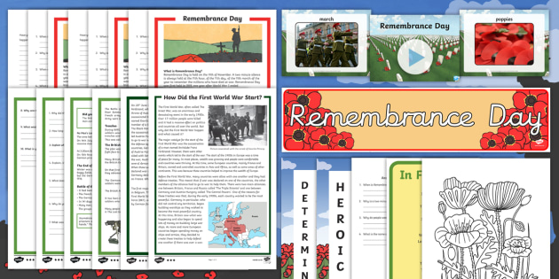 Remembrance day ks2 video