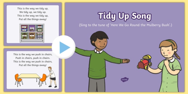 tidy up song wiggles