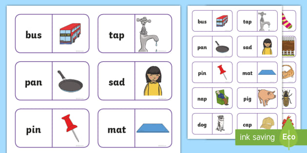 Learn Well T3327 Decodable Dominoes Phase 2 Words