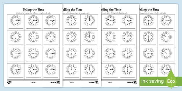 teaching time worksheets telling time primary resources
