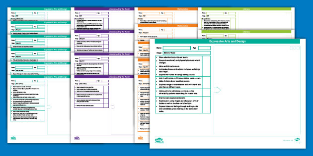 Learning Journey Record System Birth to ELG: Specific Areas