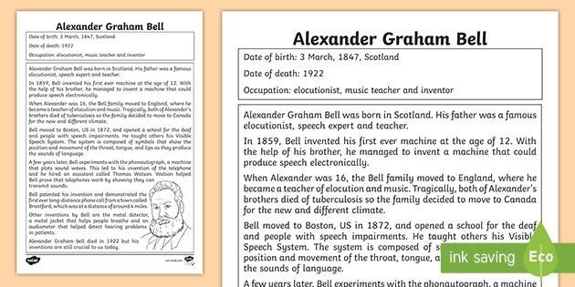 Реферат: Graham Bell Essay Research Paper Alexander Graham