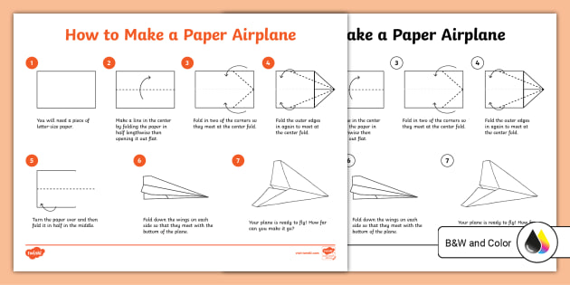 paper airplane assignment