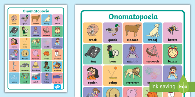 Onomatopoeia: Definition, Meaning, Usage and Examples