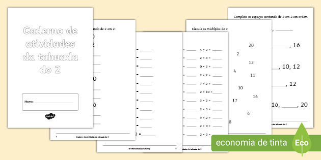 Terceiro Ano Questionários: Tabuada de Multiplicação