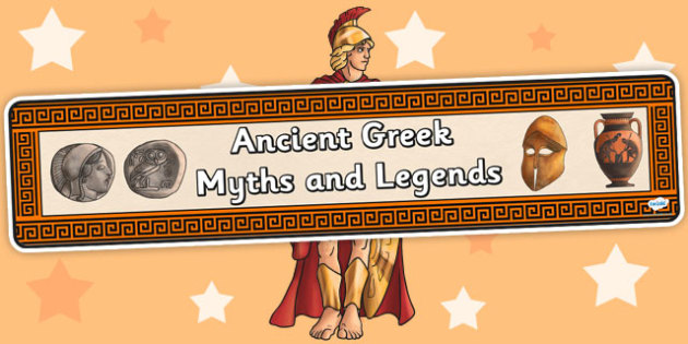 Ancient Greek Myths and Legends Display Banner - greece, banner