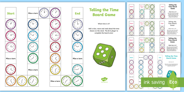 Telling Time Games 3rd Grade