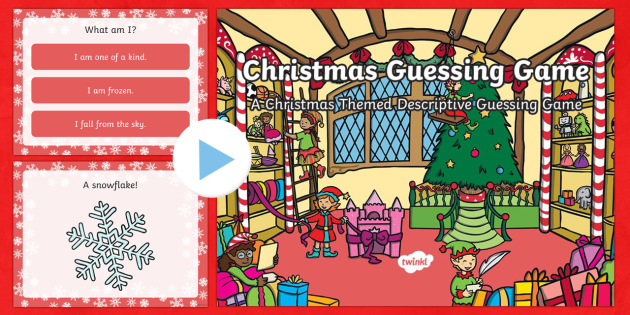 Phonics Marixxx Video - Christmas Guessing Game - Christmas PowerPoint for Kids