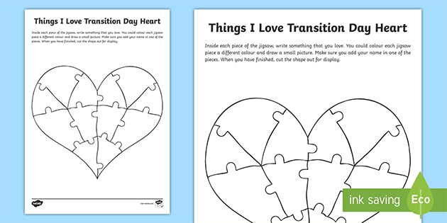 KS2 Things I Love Worksheet (teacher made)
