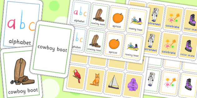 Three Syllable Final T Playing Cards