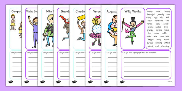 Charlie and the chocolate factory resources