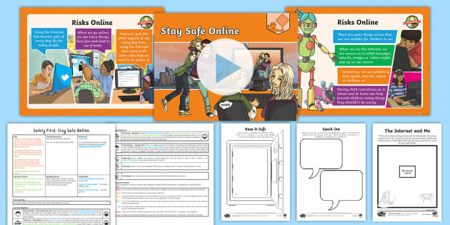 PSHE and Citizenship - Y4 Safety First - Lesson 6: Stay Safe Online Lesson