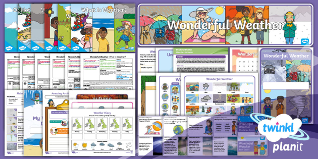 Geography: Wonderful Weather Year 1 Unit Pack (teacher made)