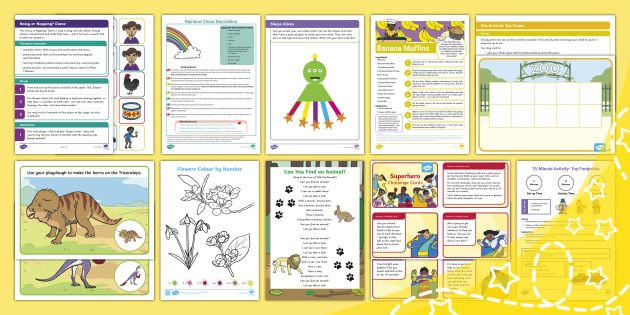 Free EYFS Parents' Taster Resource Pack (teacher made)