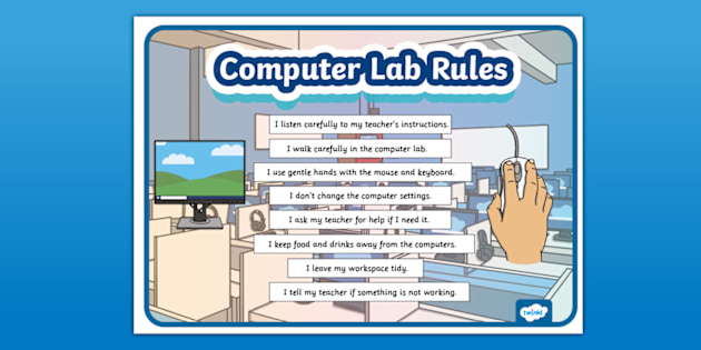 Computer Lab Rules