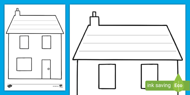 House Writing Templates | twinkl.com.au