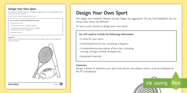 pe-cover-lesson-design-your-own-sport-worksheet-worksheet