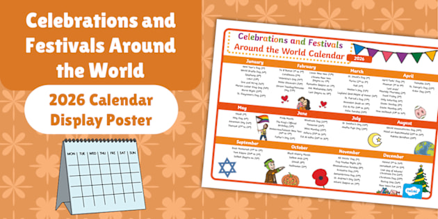 May 2026 Festival Dates Around The World Guide - Digital Calendar 2026