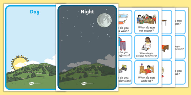 Day And Night teacher Made 